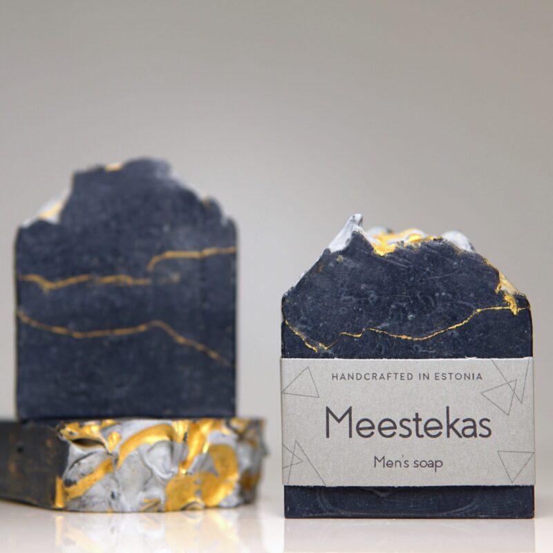 Vinge meesteseep, meestekas seep, must-kuldne seep kuldaväärt mehele