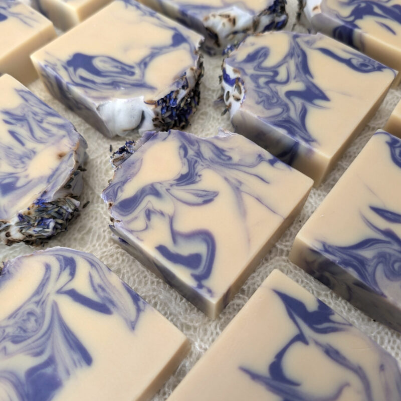 Lavendli seep kitsepiimaga